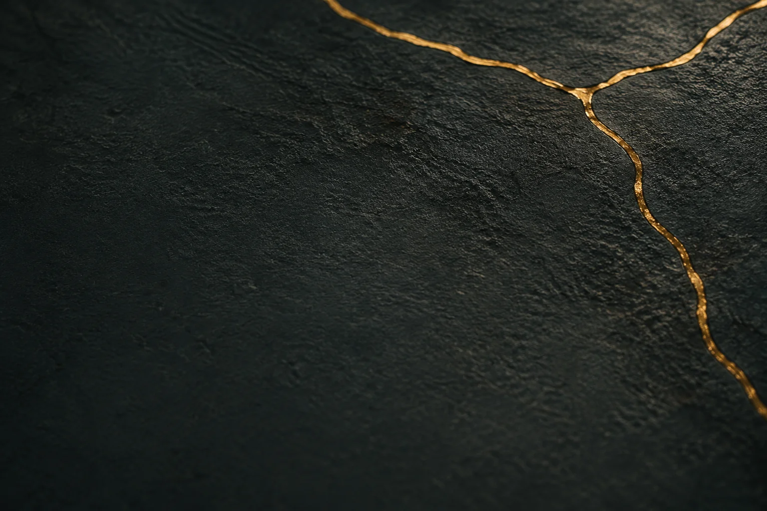Kintsugi dark photograph