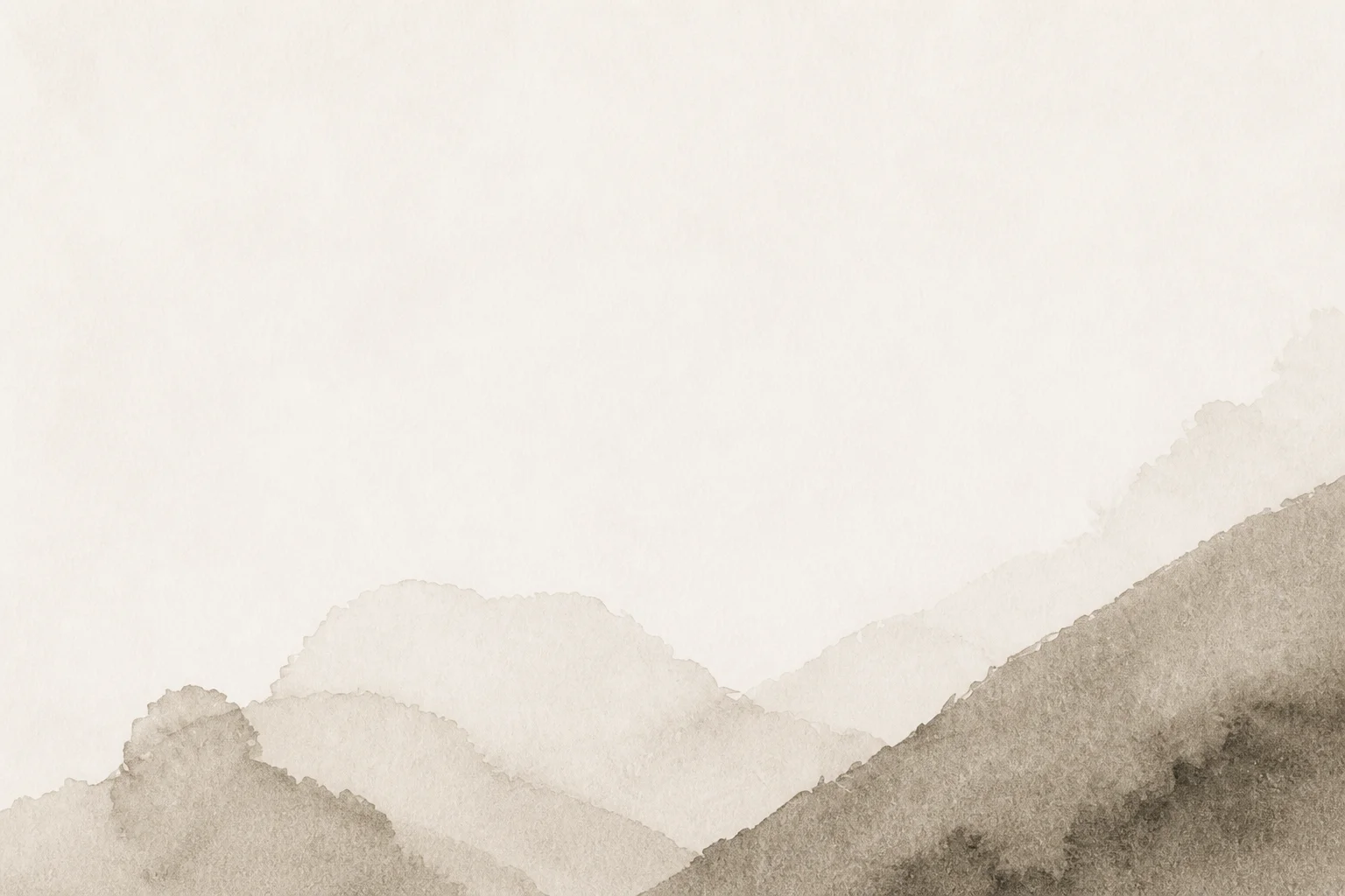 Mountains ink photograph